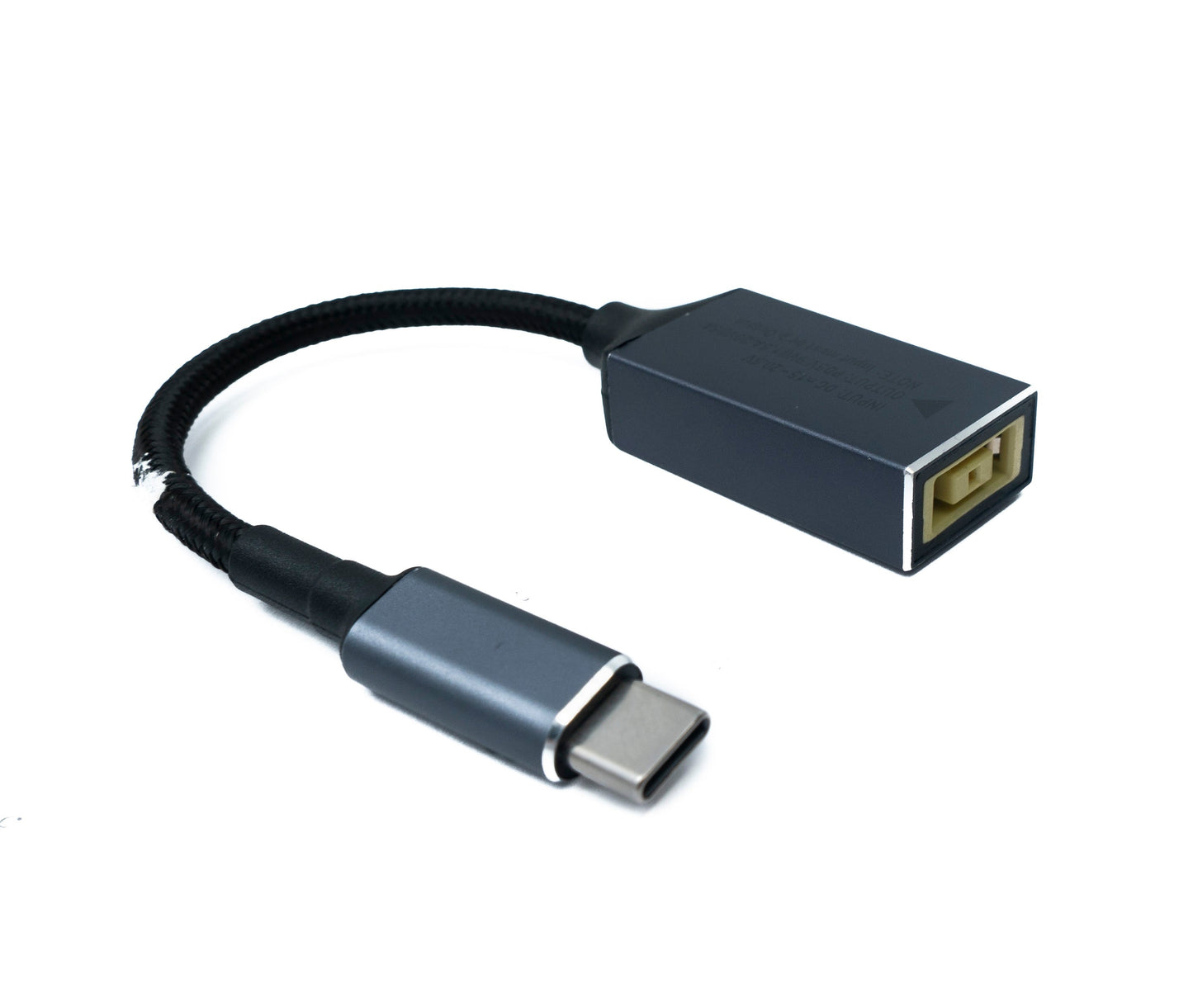 SYSTEM-S USB 3.1 cable 15 cm Type C male to Lenovo Square female braided