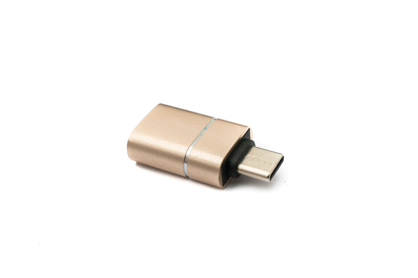 SYSTEM-S USB 3.1 Adapter Typ C Stecker zu 3.0 A Buchse 5 Gbit/s 100W in Rosa Gelb Weiß