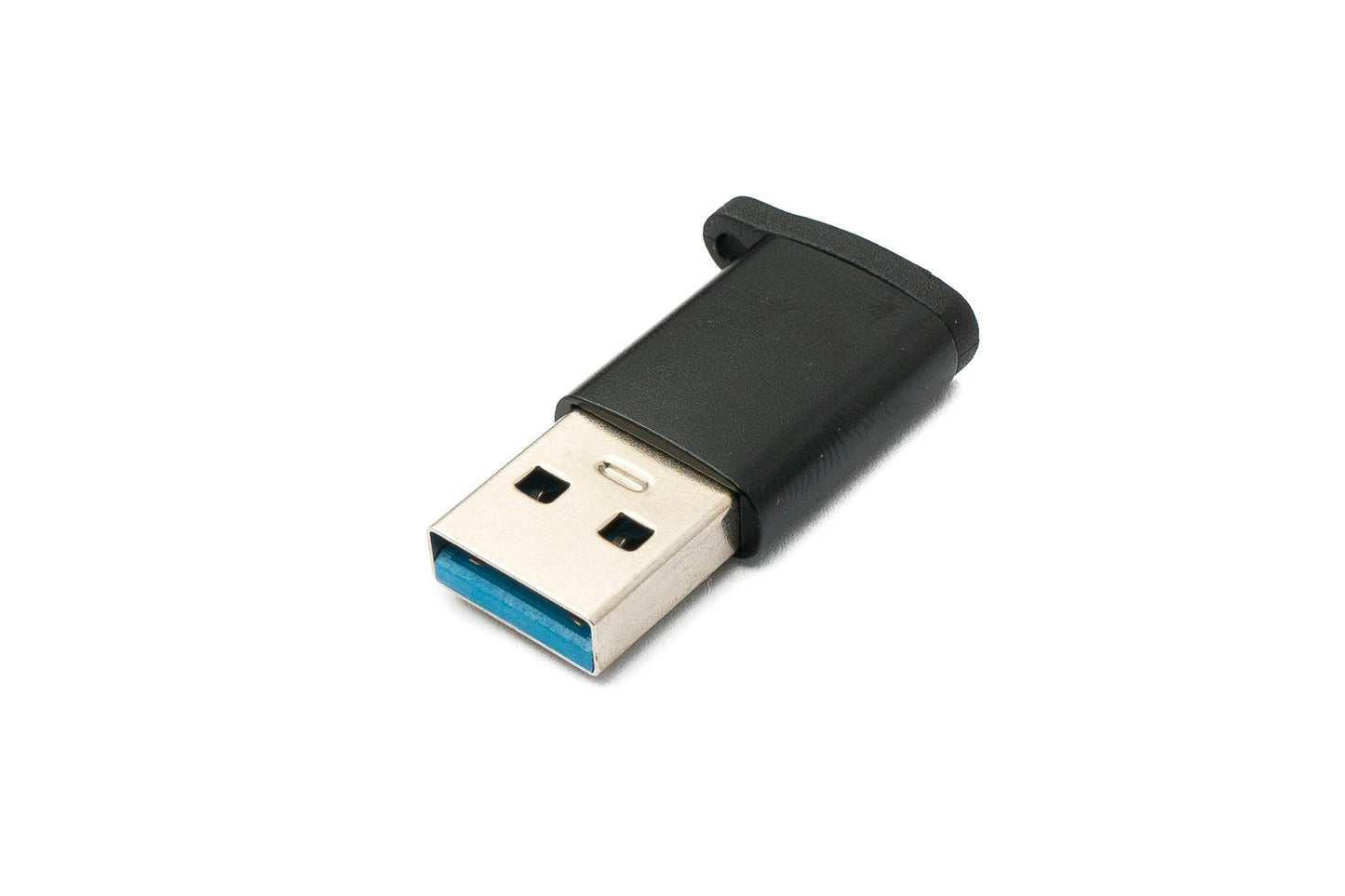 SYSTEM-S USB 3.1 millistykki Tegund C kvenkyns í 3.0 A karlkyns lykkja 5 Gbit/s 100W í svörtu