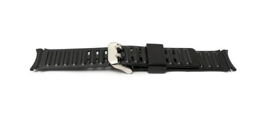 SYSTEM-S 20 mm TPU ól fyrir Samsung Galaxy Watch 5 4 snjallúr í svörtu