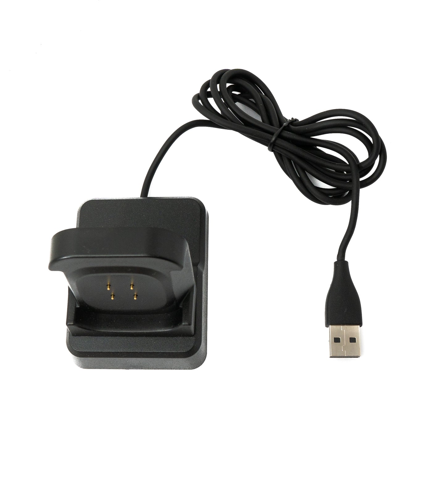 SYSTEM-S USB 2.0 snúra 120 cm hleðslustöð fyrir Fitbit Versa 4 3 Sense 2 1 snjallúr