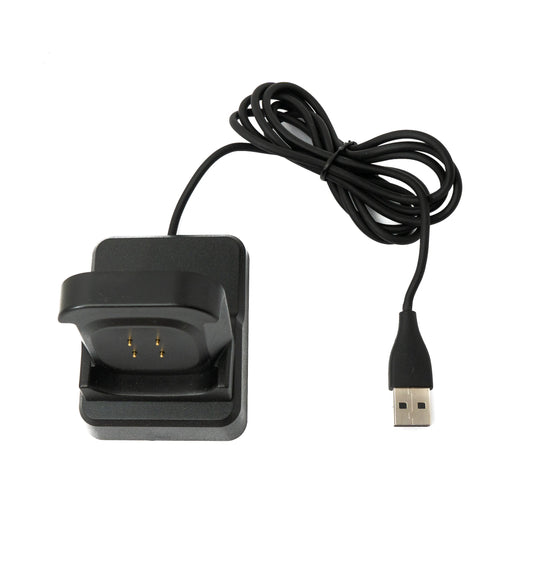 SYSTEM-S USB 2.0 snúra 120 cm hleðslustöð fyrir Fitbit Versa 4 3 Sense 2 1 snjallúr