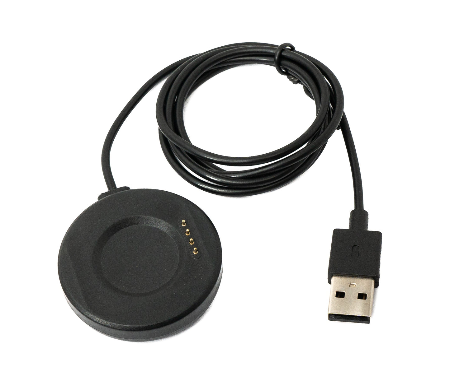 USB 2.0 Kabel 100 cm für Oppo Watch 4 3 2 1 pro SE für OnePlus Watch 2 Smartwatch Schwarz
