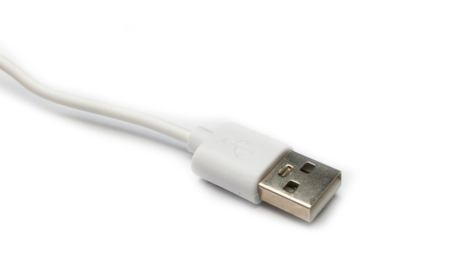 SYSTEM-S USB 2.0 cable 80 cm charging station for Huawei Watch 1 Smartwatch 5V in white
