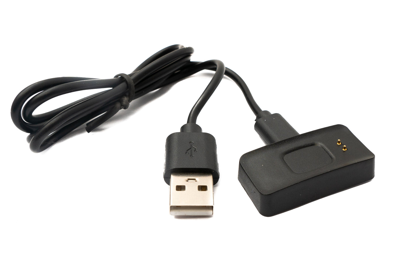 SYSTEM-S USB 2.0 snúra, 75 cm hleðslustöð fyrir Huawei Honor A2 snjallúr, svört