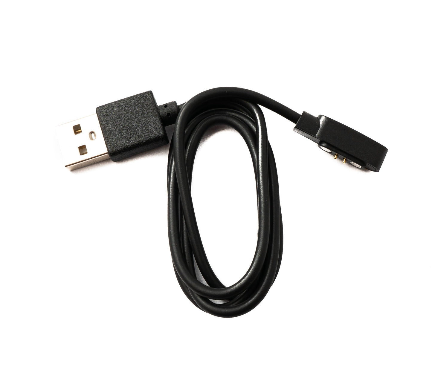 SYSTEM-S USB 2.0 snúra 60 cm hleðslusnúra fyrir Xiaomi Haylou GST LS09B í svörtu