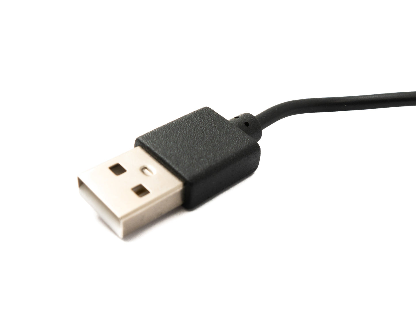 SYSTEM-S USB 2.0 snúra 60 cm hleðslusnúra fyrir Xiaomi Haylou GST LS09B í svörtu