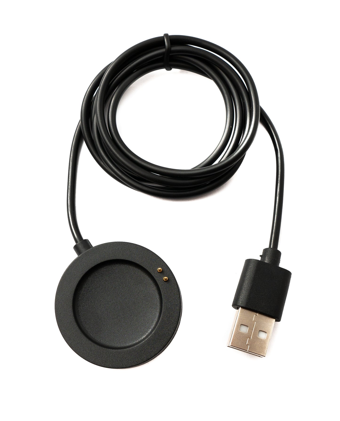 SYSTEM-S USB 2.0 snúra 100 cm hleðslustöð fyrir Xiaomi Watch S2 42 46 mm snjallúr svart