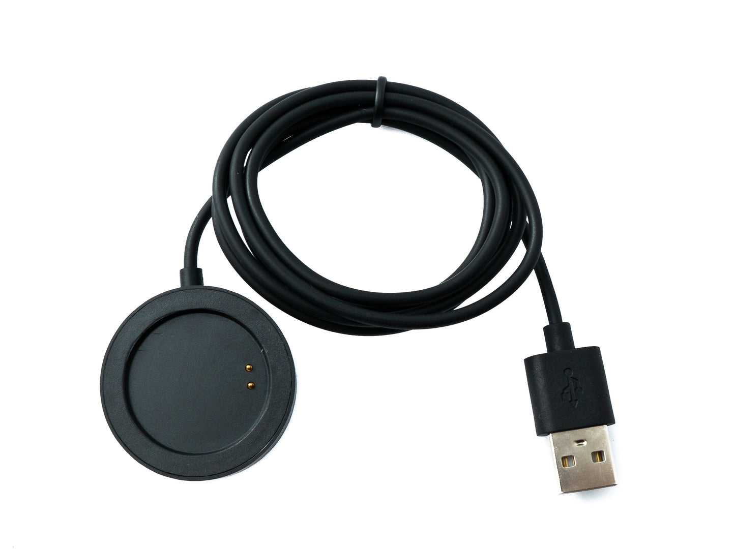 USB 2.0 Kabel 93 cm Ladestation für OnePlus Watch 1 in Schwarz