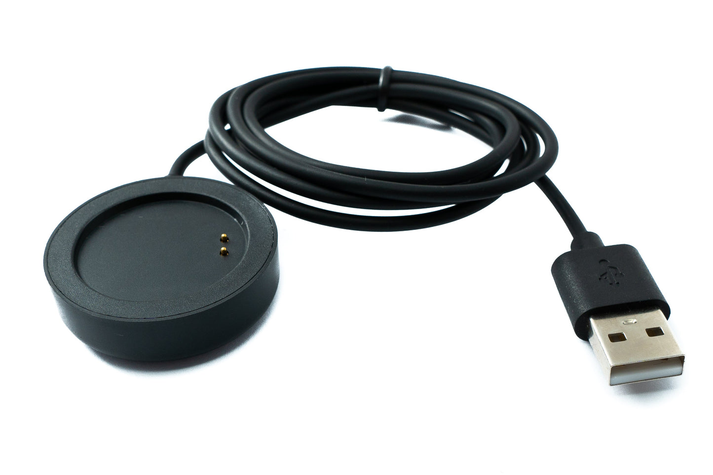 USB 2.0 Kabel 93 cm Ladestation für OnePlus Watch 1 in Schwarz