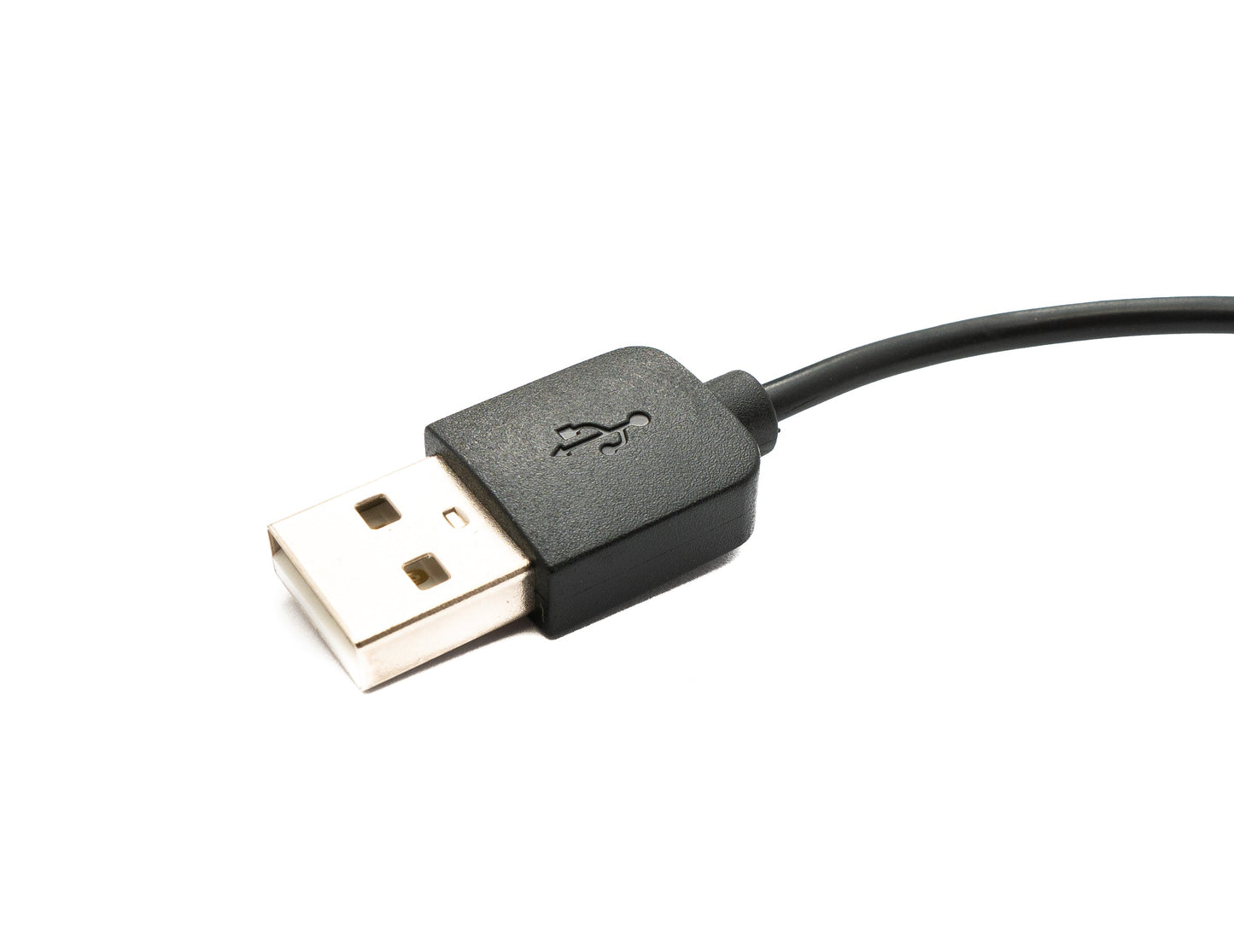 USB 2.0 Kabel 95 cm Ladekabel für OnePlus Nord Watch 1 in Schwarz