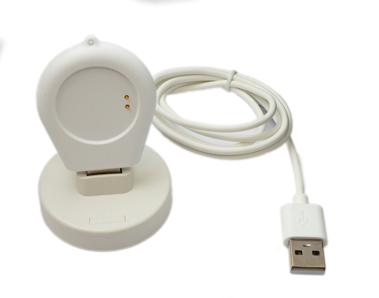 USB 2.0 Kabel 93 cm Ladestation für OnePlus Watch 1 in Weiß