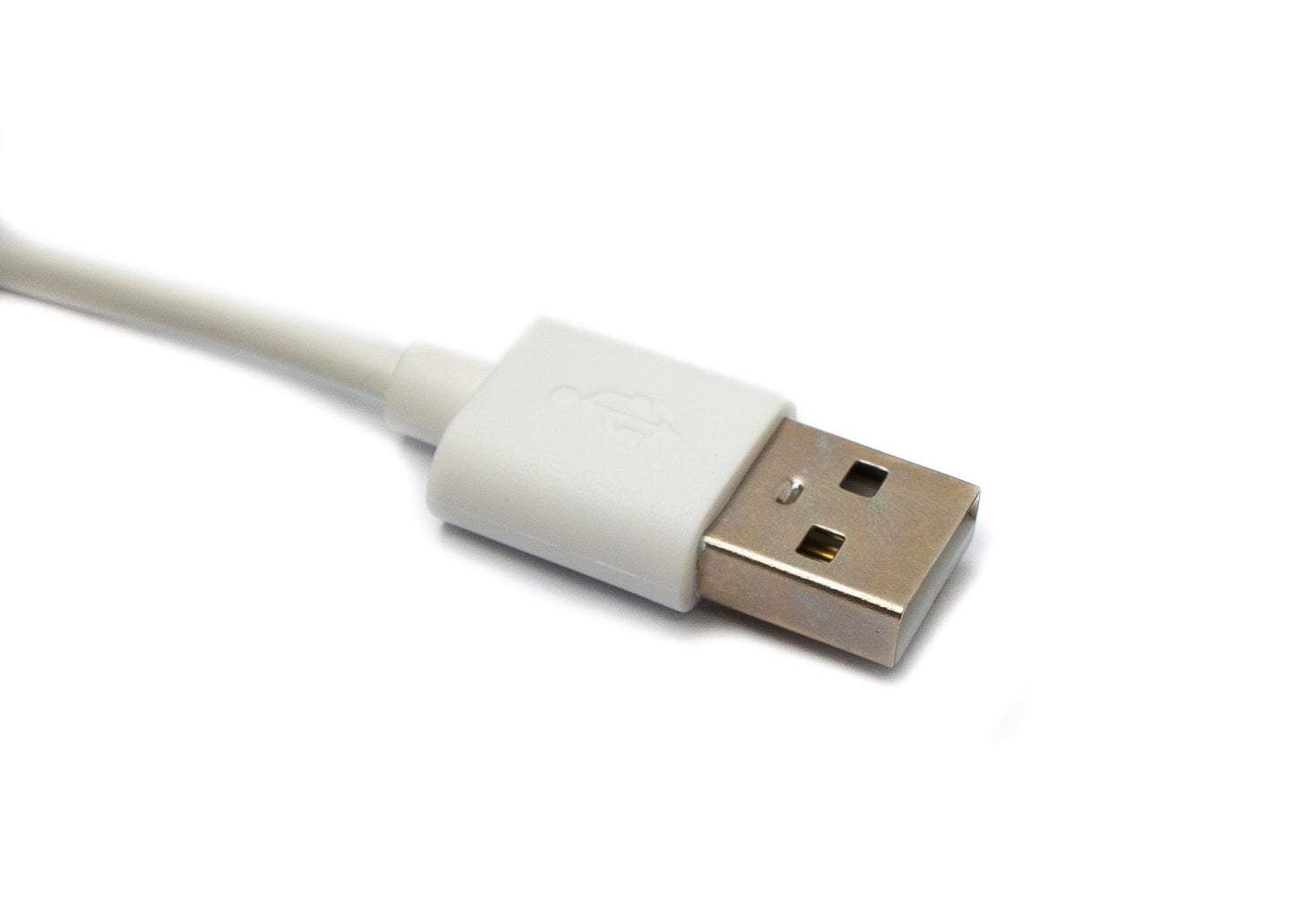 USB 2.0 Kabel 93 cm Ladestation für OnePlus Watch 1 in Weiß