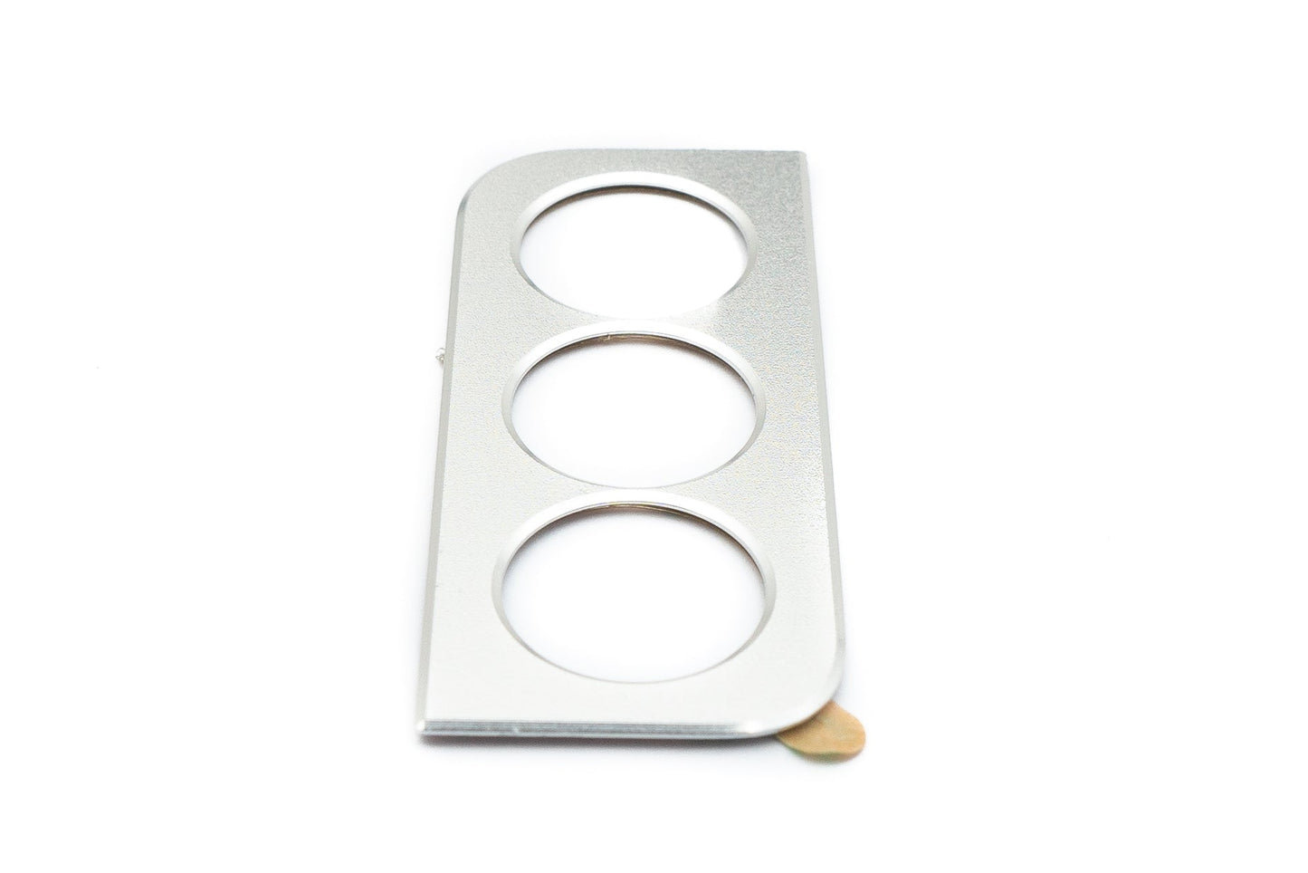 SYSTEM-S Camera Protection Lens Cover Aluminum for Samsung Galaxy S21 Plus Gray