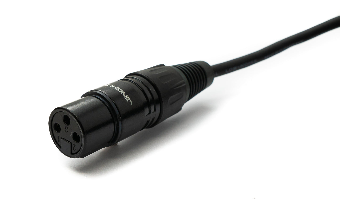 SYSTEM-S Hljóðsnúra 10 m XLR 3 pinna tengi í 6,35 mm jack tengi AUX