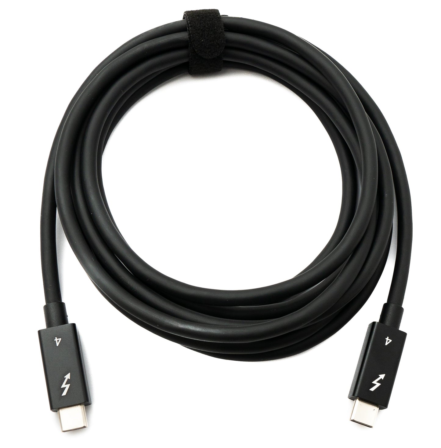 SYSTEM-S USB Thunderbolt 4 250 cm snúra af gerð C karlkyns í karlkyns 40 Gbit/s 240 W snúru millistykki