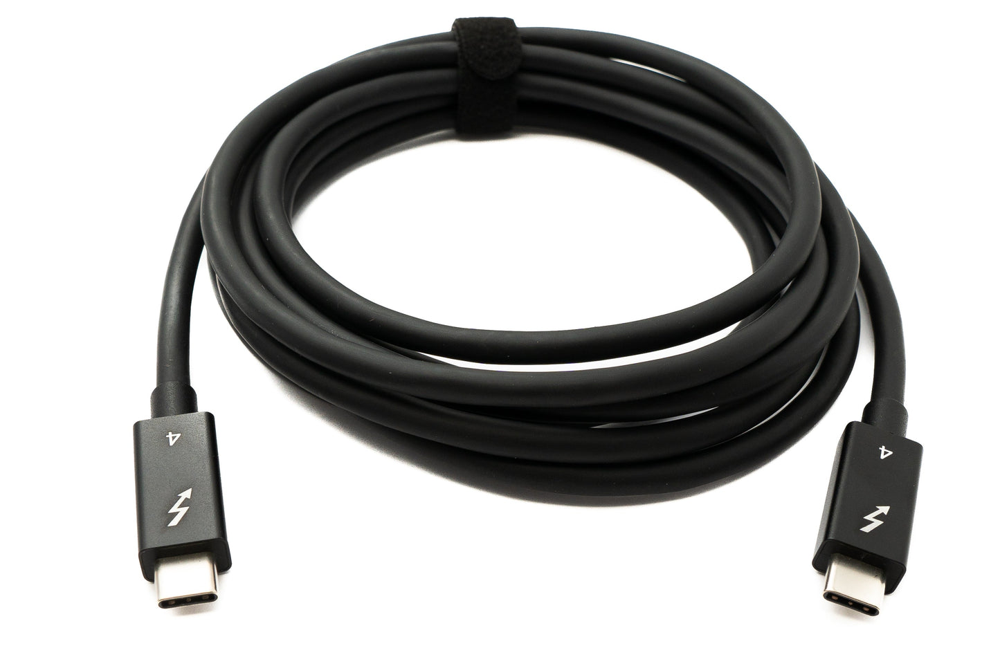 SYSTEM-S USB Thunderbolt 4 250 cm snúra af gerð C karlkyns í karlkyns 40 Gbit/s 240 W snúru millistykki