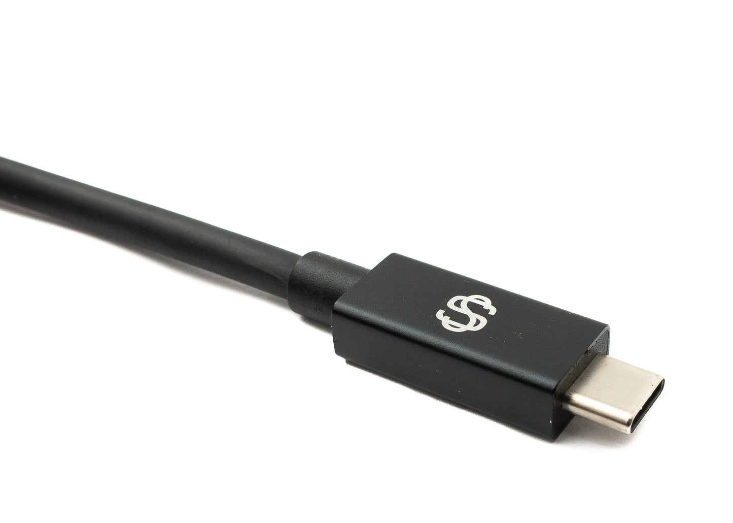 SYSTEM-S USB Thunderbolt 4 200 cm snúra af gerð C karlkyns í karlkyns 40 Gbit/s 240 W snúru millistykki