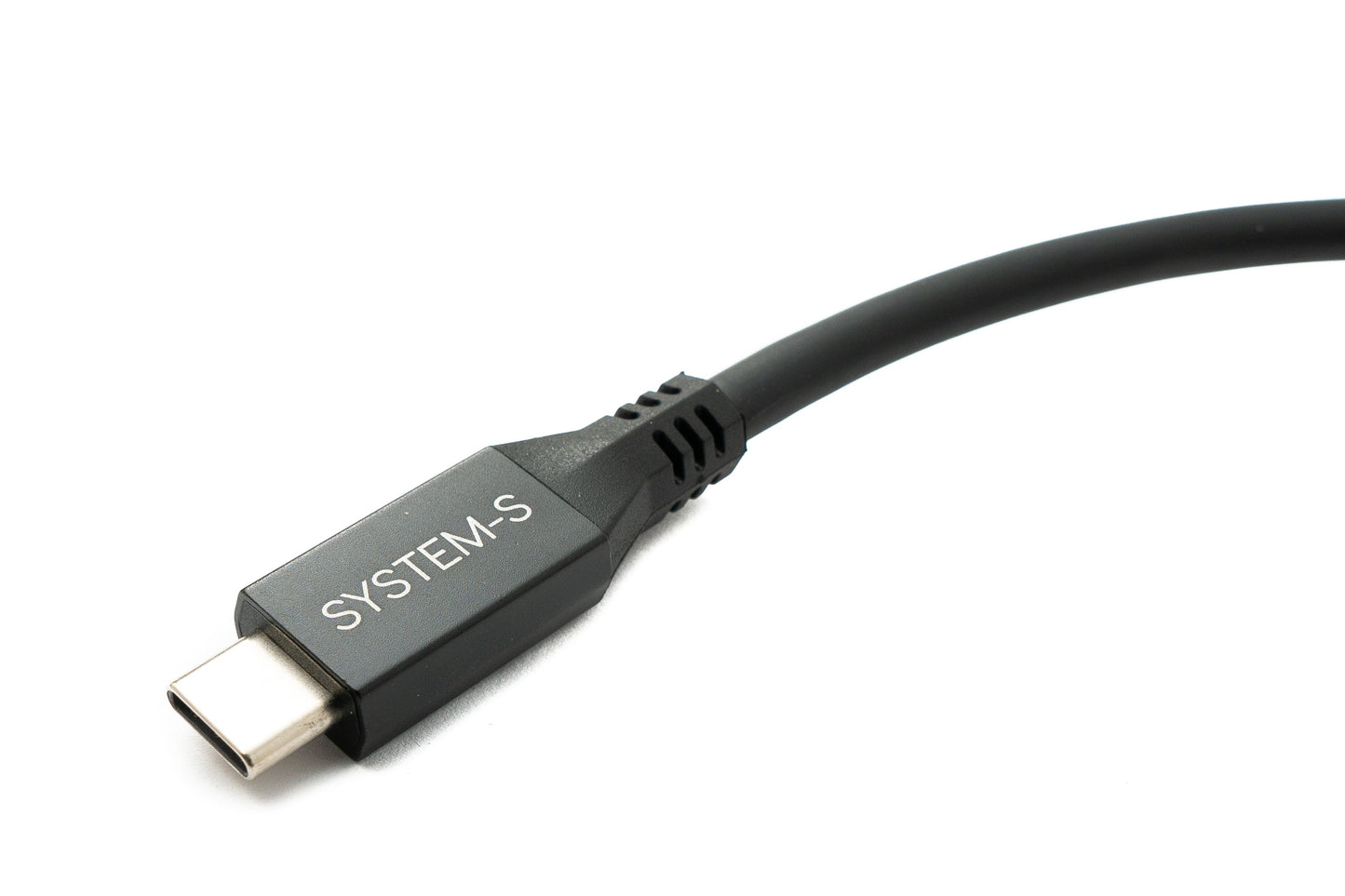 SYSTEM-S USB4 USB 100 cm Cable Type C Male to Male 40 Gbit/s 240 W USB 4.0 Cable
