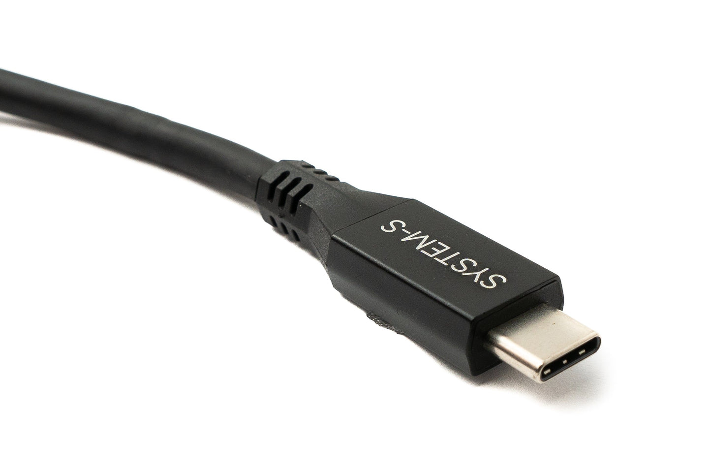 SYSTEM-S USB4 USB 250 cm Kabel Typ C Stecker zu Stecker 40 Gbit/s 240 W USB 4.0 Kabel