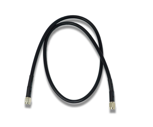 SYSTEM-S coaxial cable 60 cm RG58 plug to plug RG58C/U SMA