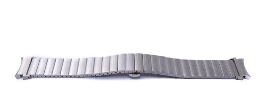 SYSTEM-S 20 mm metal strap for Samsung Galaxy Watch 4 Smartwatch in grey