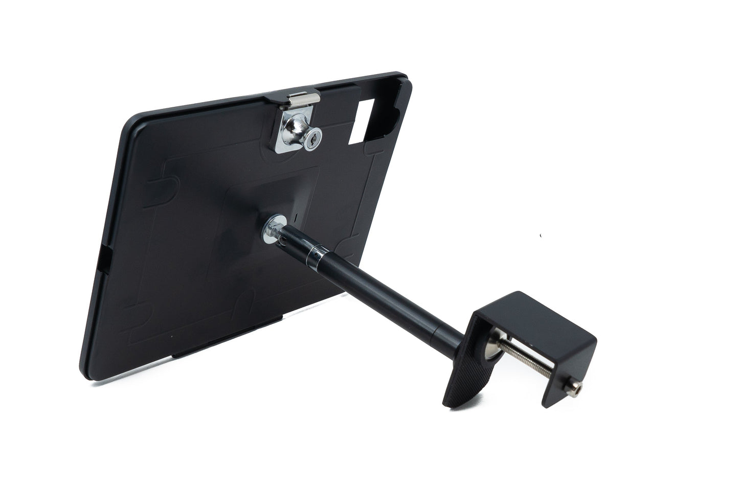 SYSTEM-S Tischhalterung Klemme 360° Ständer abschließbar für iPad 10 Pro 11 Air 4 5