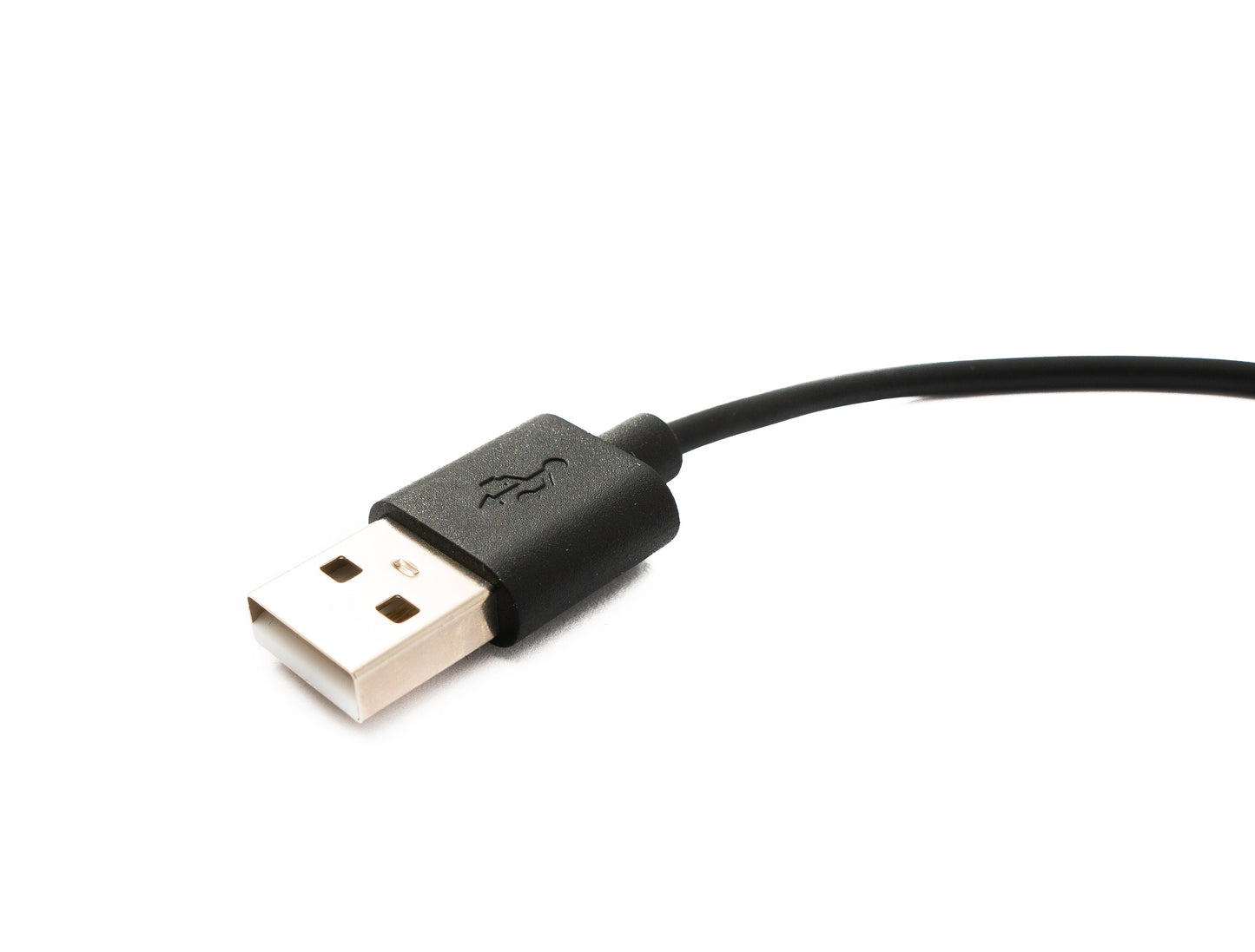 SYSTEM-S USB 2.0 snúra 100 cm hleðslusnúra fyrir Realme TechLife DIZO Watch2 í svörtu