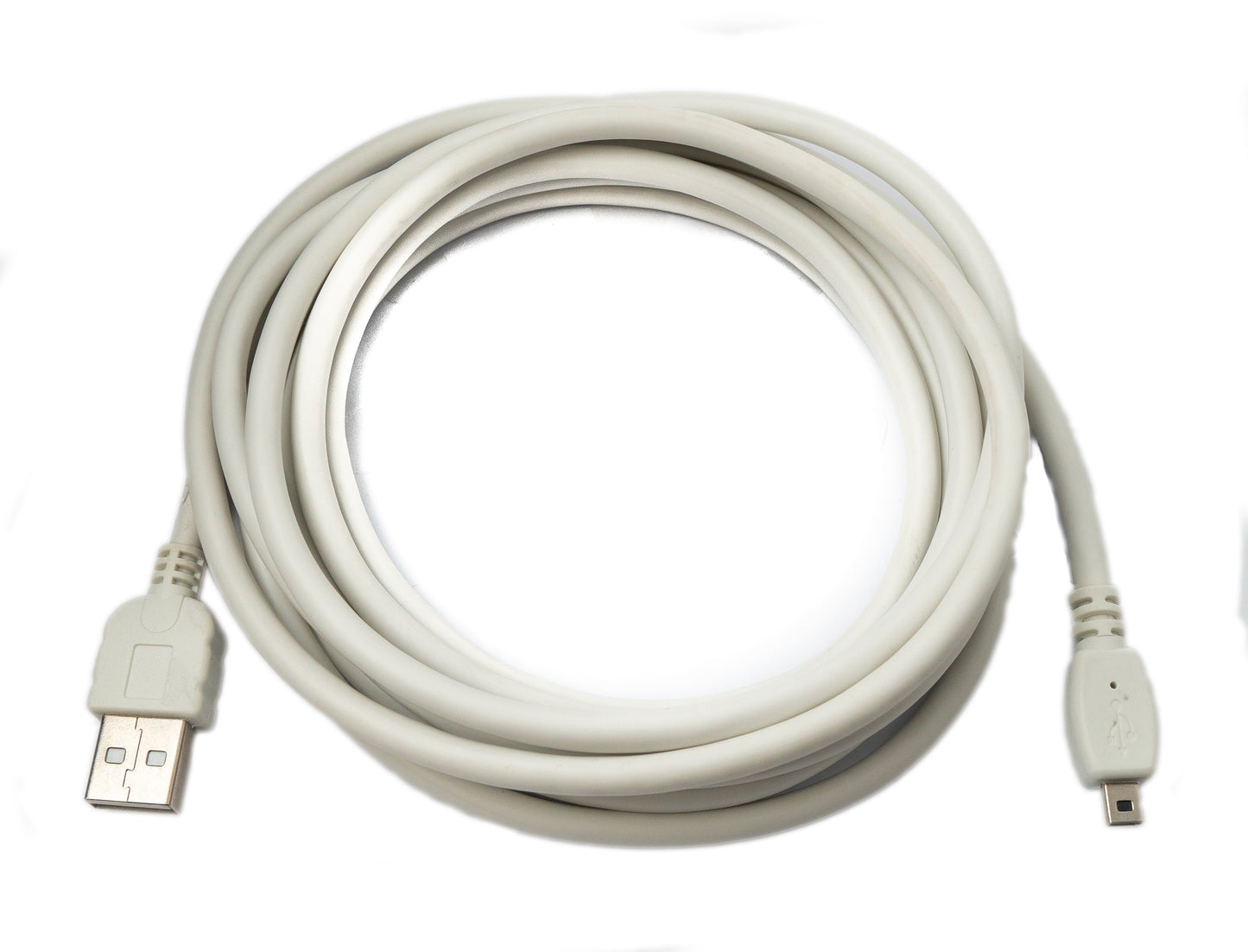 USB 2.0 Kabel 300 cm Ladekabel für Nikon Coolpix Kameras in Weiß