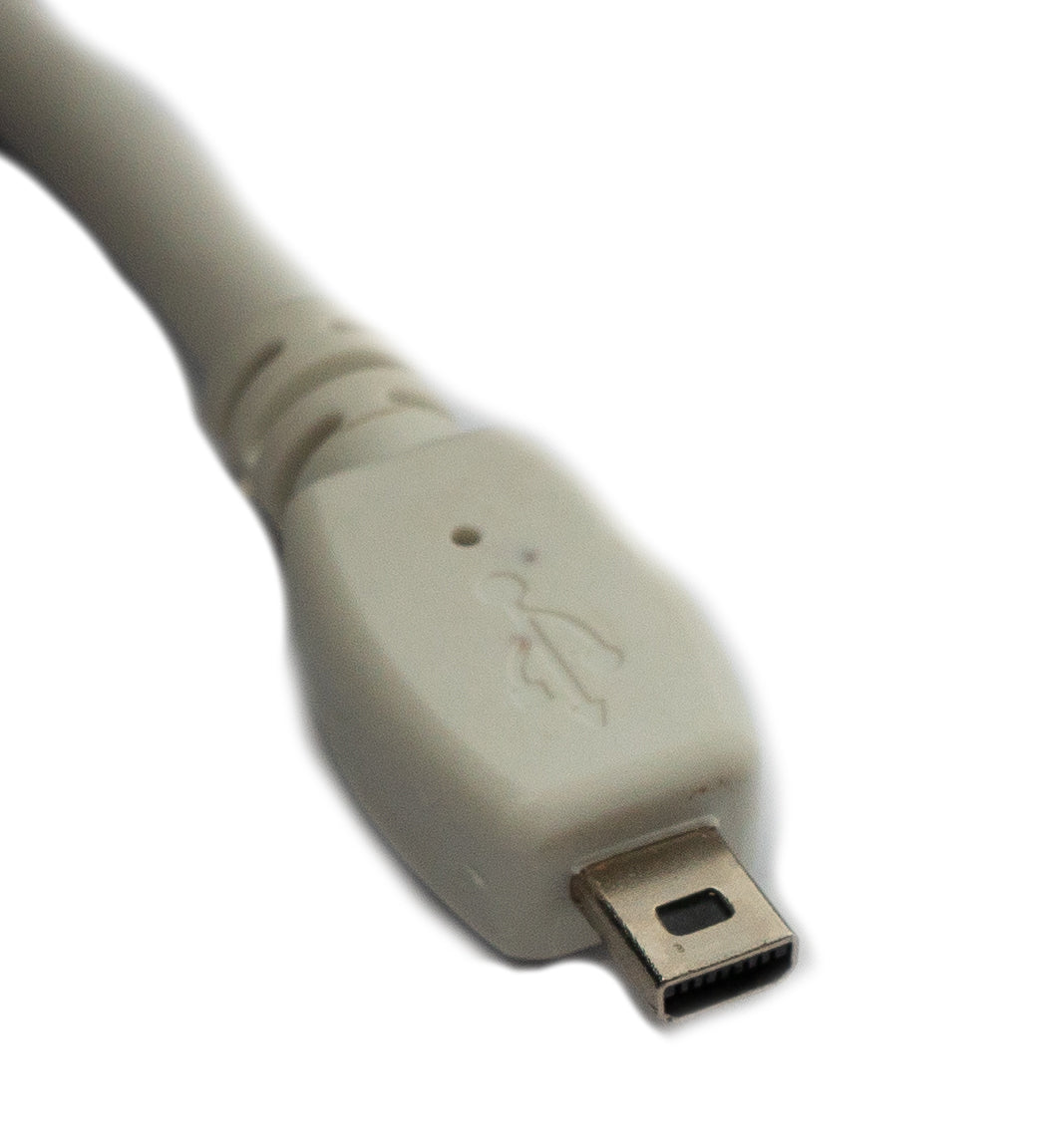 USB 2.0 Kabel 300 cm Ladekabel für Nikon Coolpix Kameras in Weiß