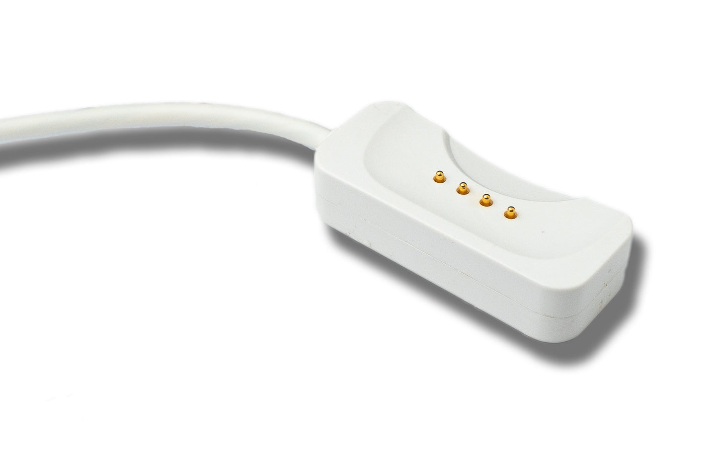 SYSTEM-S USB 2.0 Kabel 100 cm Ladekabel für Oppo Band 3 Pro 3 2 Smartwatch in Weiß