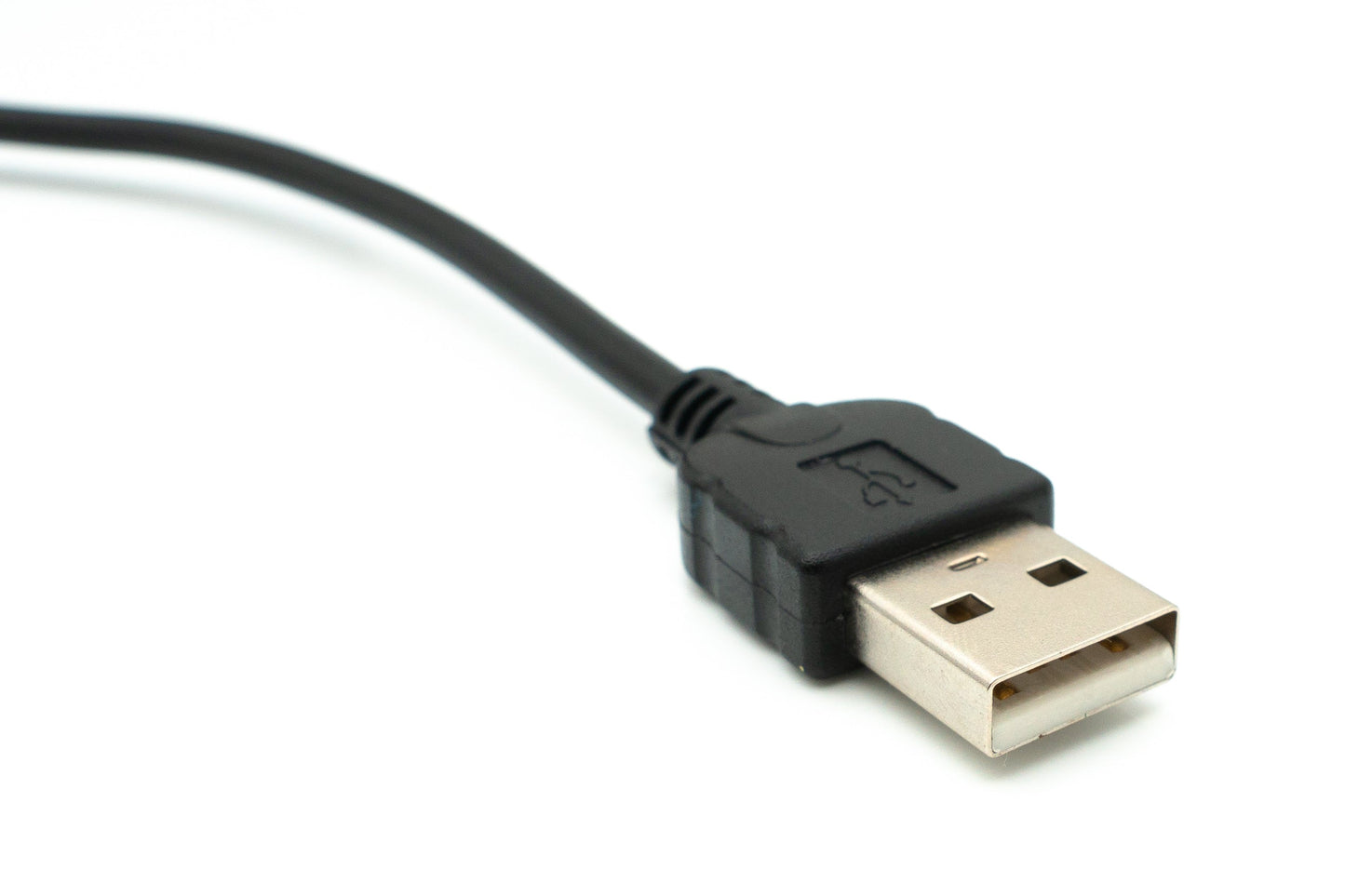 SYSTEM-S USB 2.0 snúra 30 cm Mini B kvenkyns í Tegund A karlkyns vinklaður fyrir Garmin