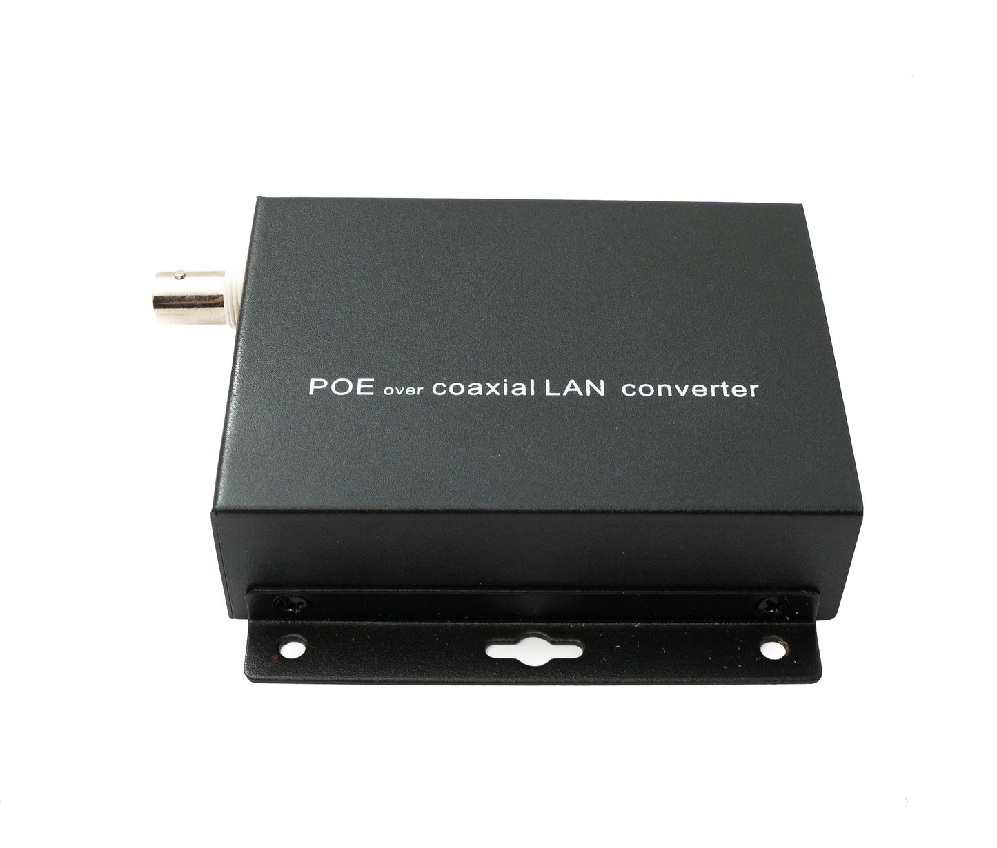 SYSTEM-S 75 Ohm IP útvíkkarasett LAN RJ45 til BNC koax snúra í svörtu