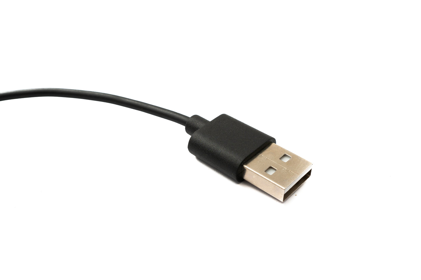 SYSTEM-S USB 2.0 snúra, 100 cm hleðslusnúra fyrir Realme TechLife Watch S100, svört