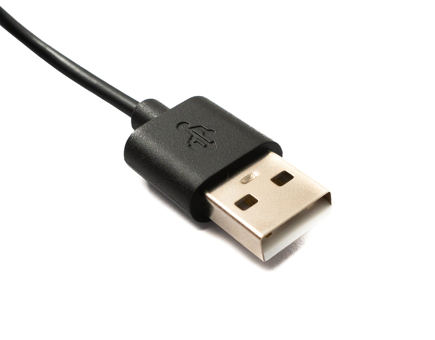SYSTEM-S USB 2.0 snúra 100 cm hleðslusnúra fyrir Realme TechLife DIZO Watch R í svörtu