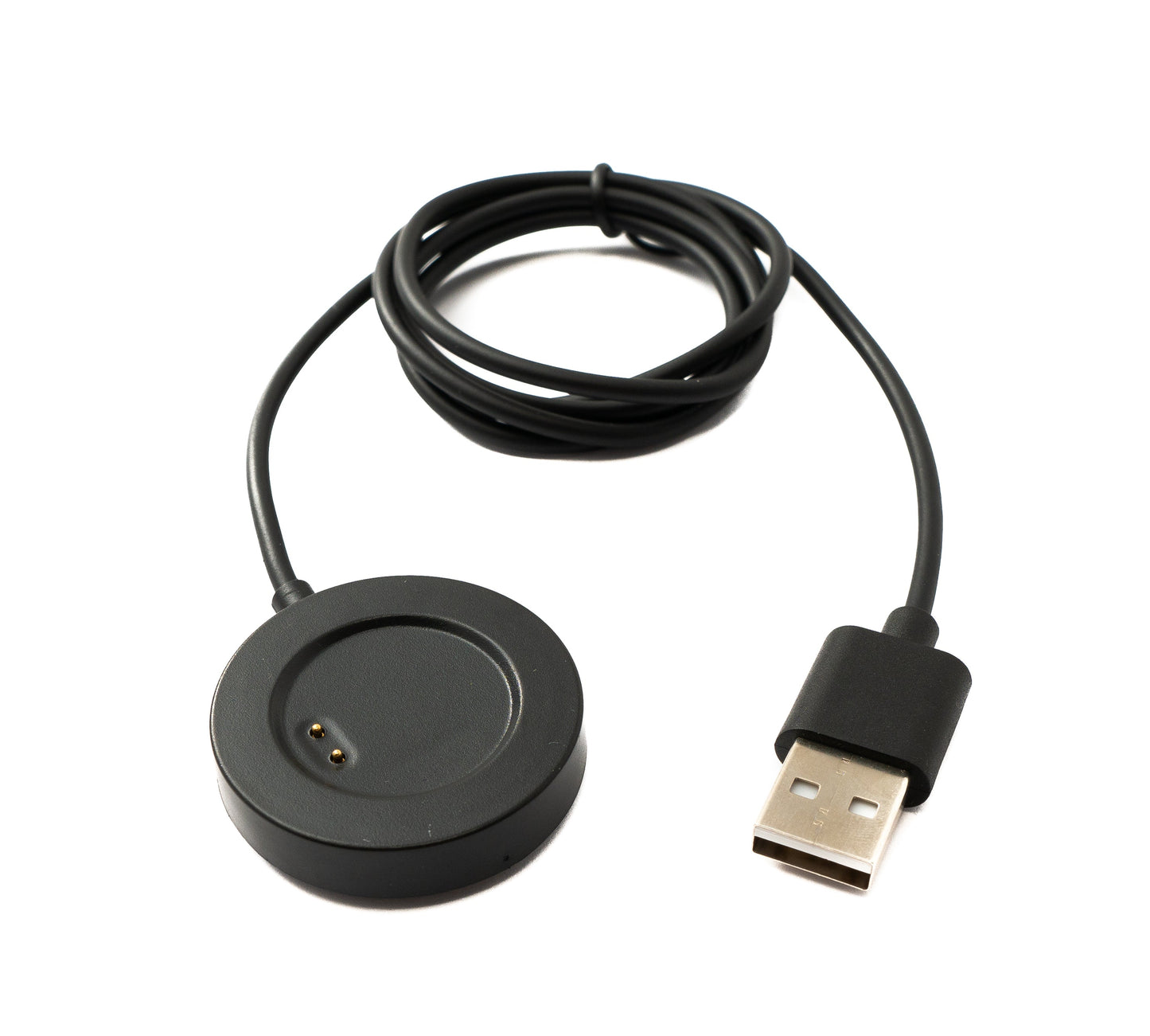 SYSTEM-S USB 2.0 snúra 95 cm hleðslustöð fyrir Realme TechLife DIZO Watch Pro í svörtu