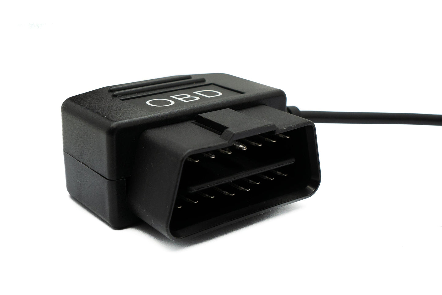 SYSTEM-S OBD Kabel 350 cm OBD 2 Stecker zu USB 2.0 Micro B Stecker Schalter Auto Diagnose