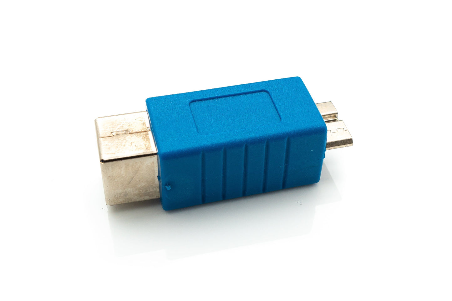 SYSTEM-S USB 3.0 millistykki af gerðinni B kvenkyns í Micro B karlkyns snúra í bláu