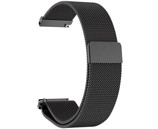 SYSTEM-S 22 mm Milanese metal bracelet for Huawei Watch Smartwatch in black