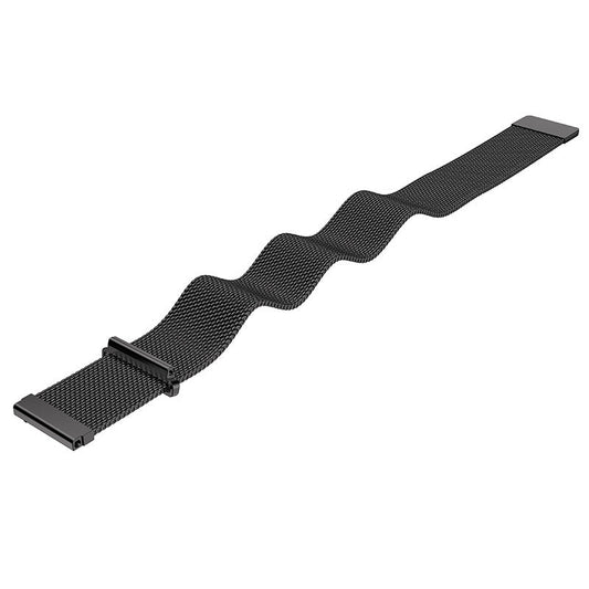 SYSTEM-S 22 mm Milanese metal bracelet for Huawei Watch Smartwatch in black