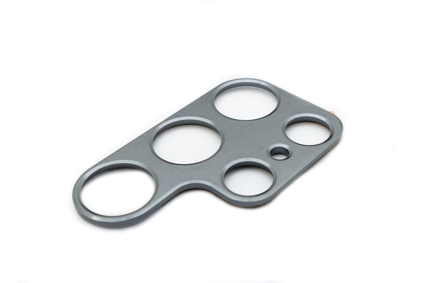 SYSTEM-S Camera Protection Lens Cover Aluminum for Samsung Galaxy S22 Ultra in Gray