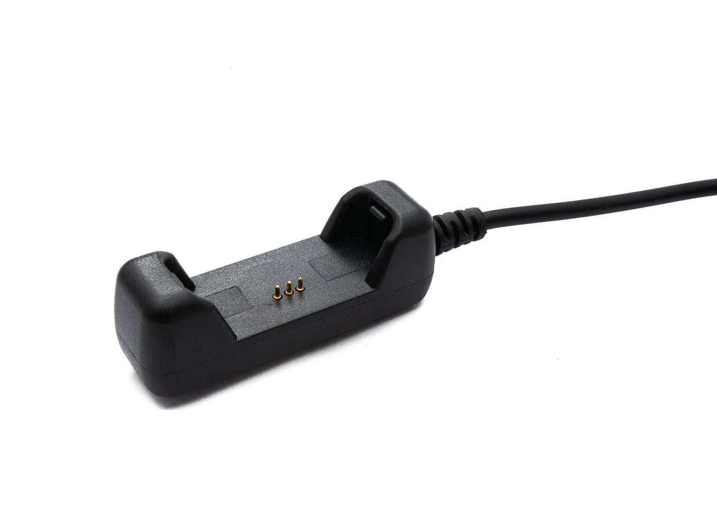 SYSTEM-S USB 2.0 snúra, 100 cm hleðslusnúra fyrir Fitbit Flex 2 snjallúr, svört