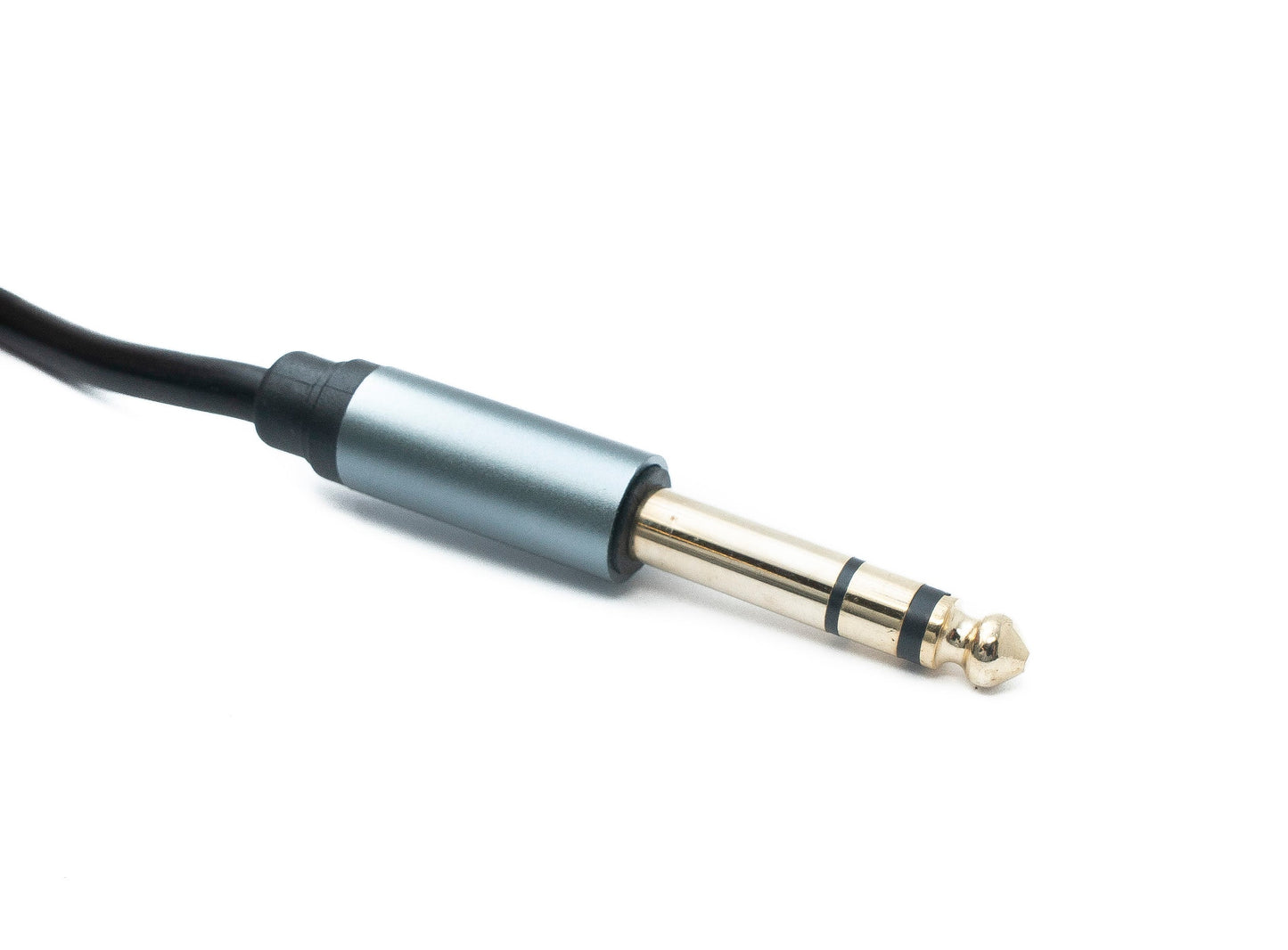 SYSTEM-S Audio Jack Cable 3 m AUX 6.35 mm 3-pin TRS Male to Male Adapter