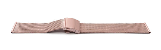 SYSTEM-S Milanese metal bracelet for Fitbit Versa 2 1 Lite smartwatch in pink