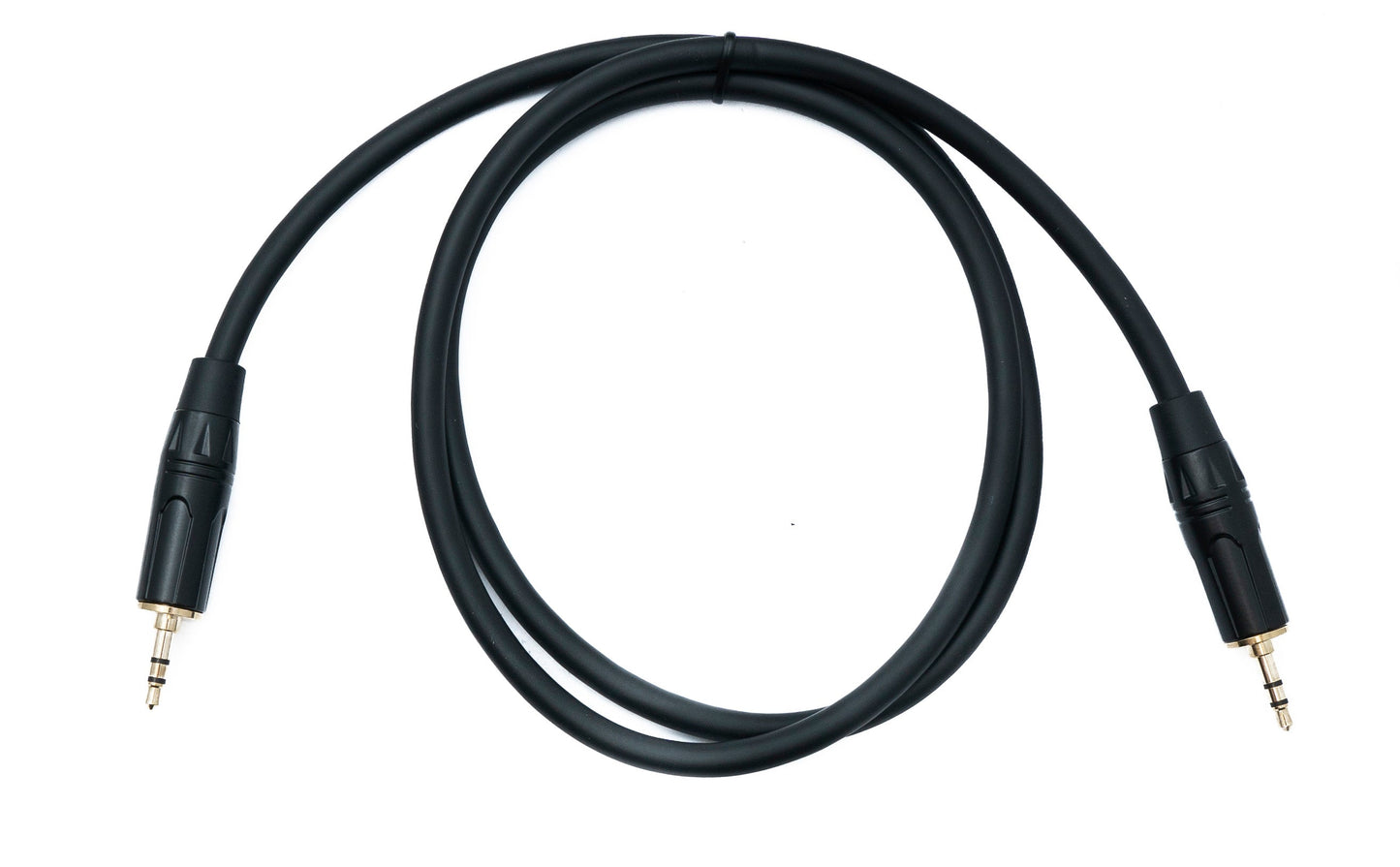 SYSTEM-S Hljóðtengisnúra 100 cm 3,5 mm 3 pinna tengi í AUX tengi