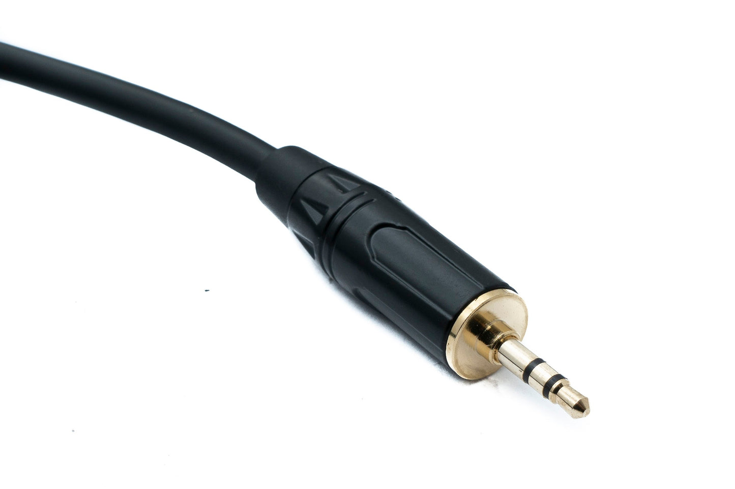 SYSTEM-S Hljóðtengisnúra 100 cm 3,5 mm 3 pinna tengi í AUX tengi