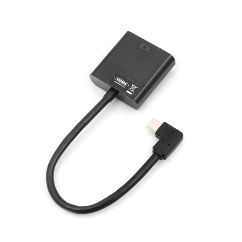 System-S Adapter Short Cable DVI to Mini DisplayPort Angled 90° 20 cm