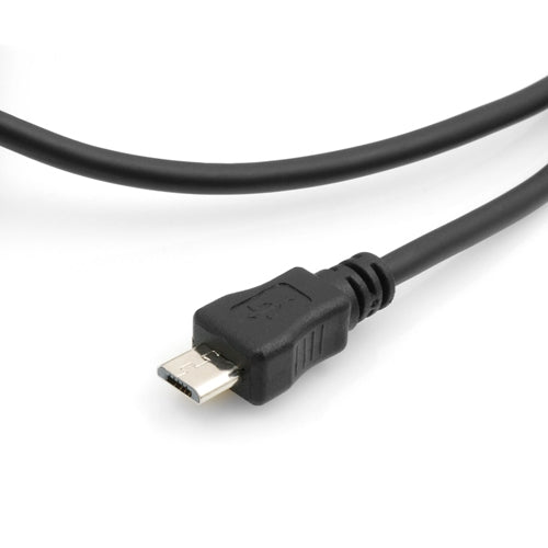 System-S Micro USB snúra gagnasnúra hleðslusnúra spíralsnúra 30 - 135 cm