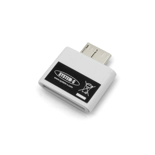 System-S 30-pin Dock Connector to micro USB 3.0 Adapter for Samsung Galaxy Note 3