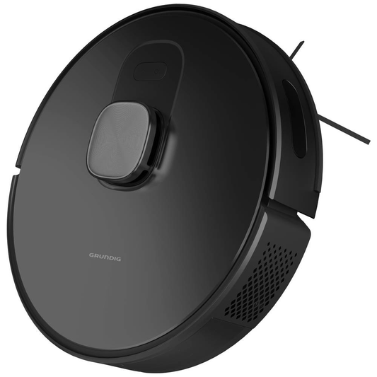 Grundig VCR 7230 ryksuga/moppuvél með appi, litíum-jón rafhlaða, svört, á lager.